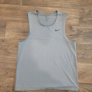 Nike Drifit Tanktop Gray Medium